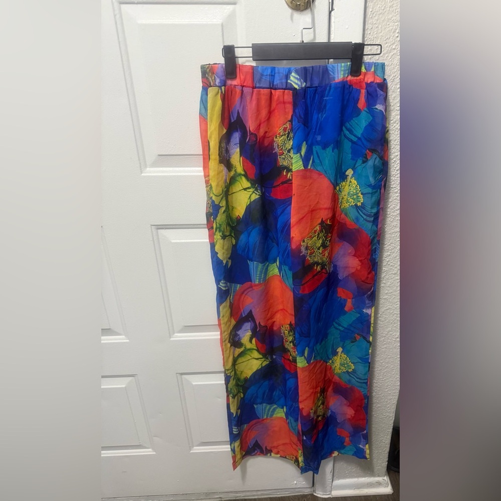 PrettyLittleThing Multicolor Sheer Pants